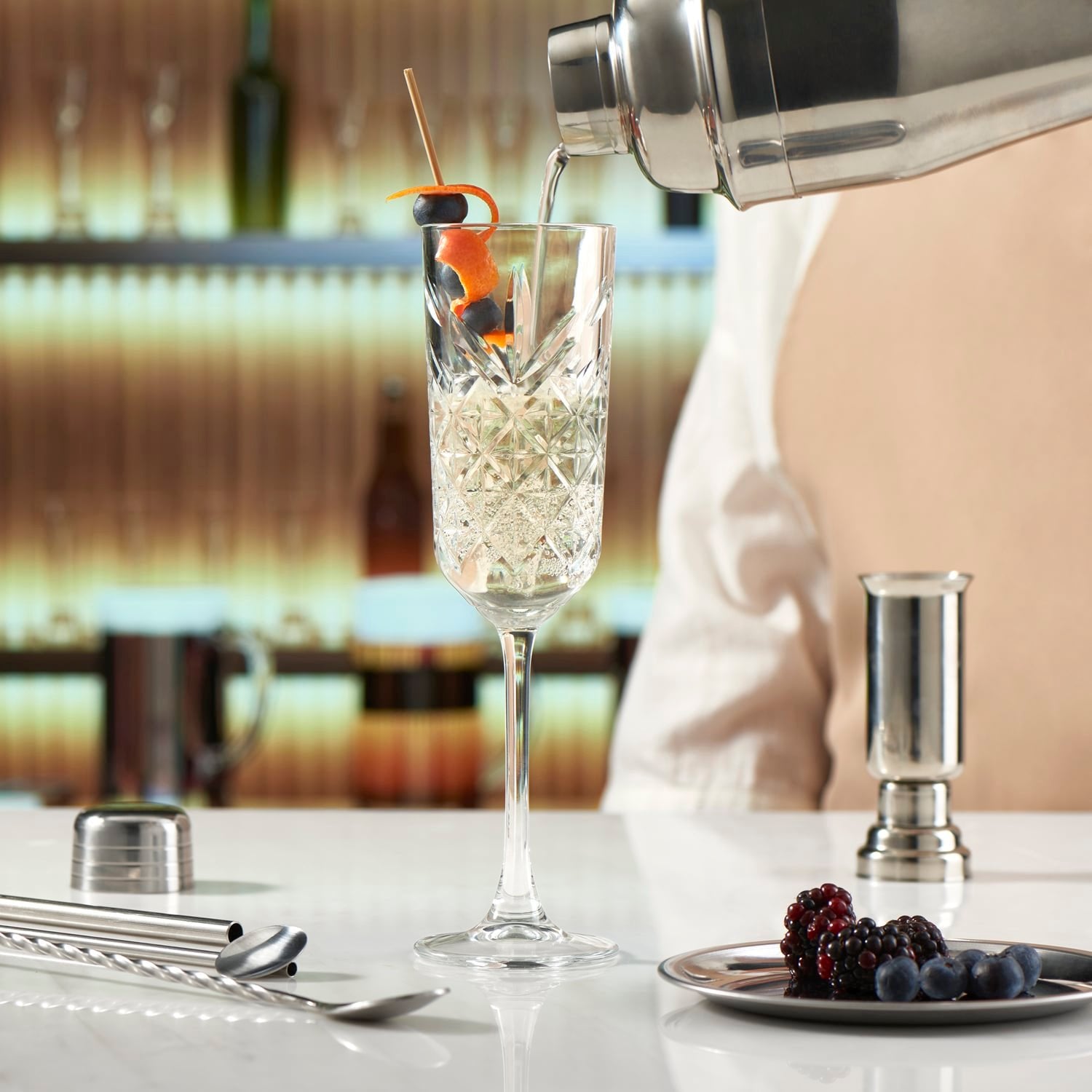 Pasabahce Timeless Champagneglas / Flute 17,5 Cl - 4 Stuks - Glazen.nl