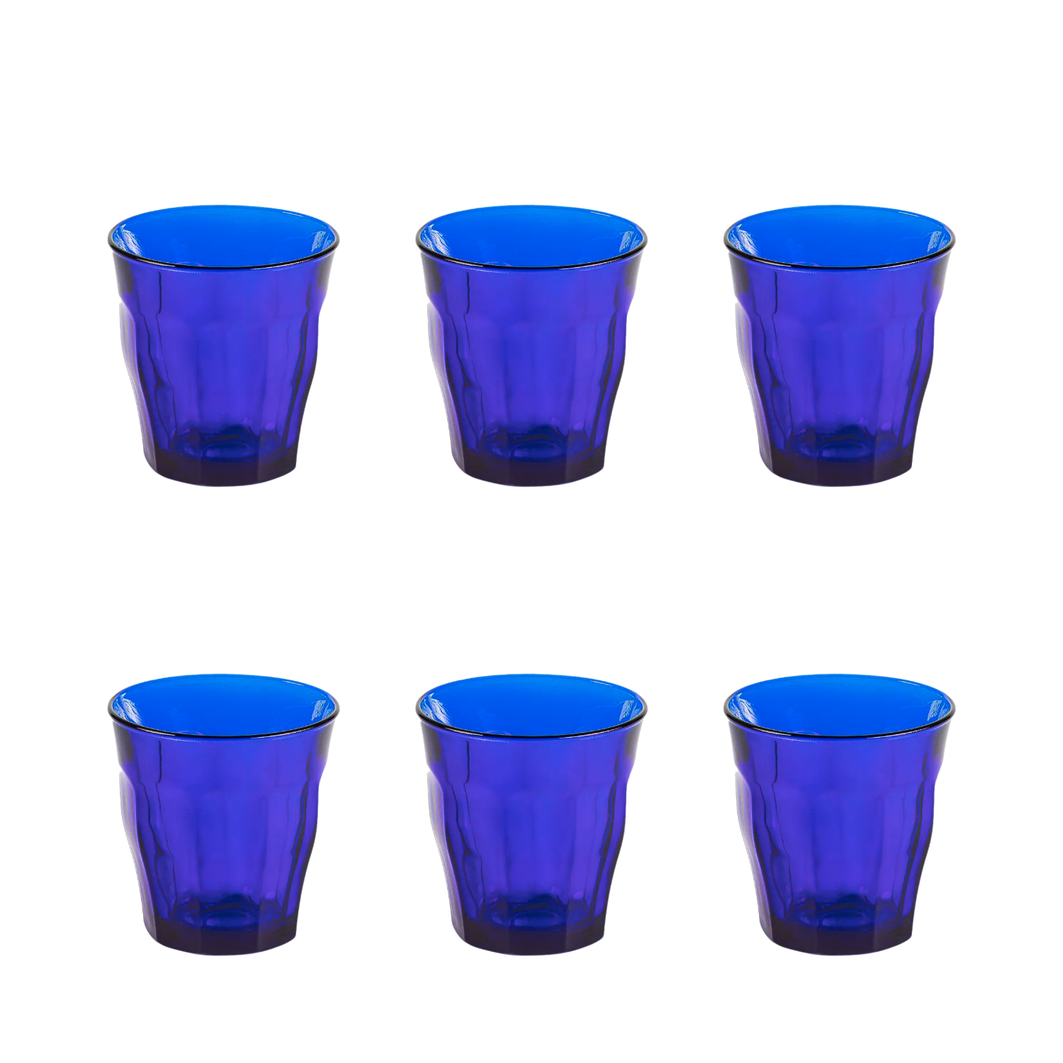 Duralex Picardie Tumbler 25 Cl Blauw - 6 Stuks