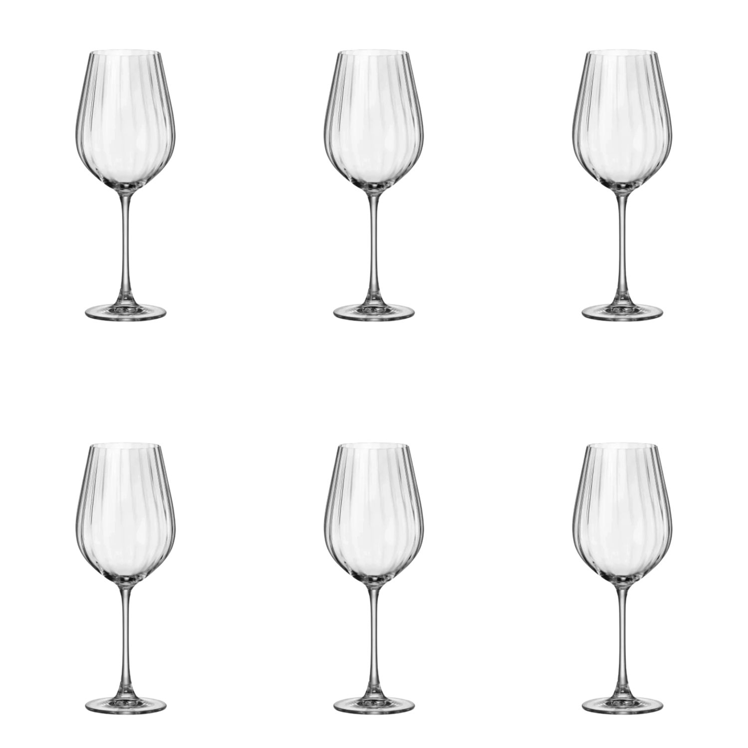 Nuform Optic Wijnglazen 65 Cl - 6 Stuks