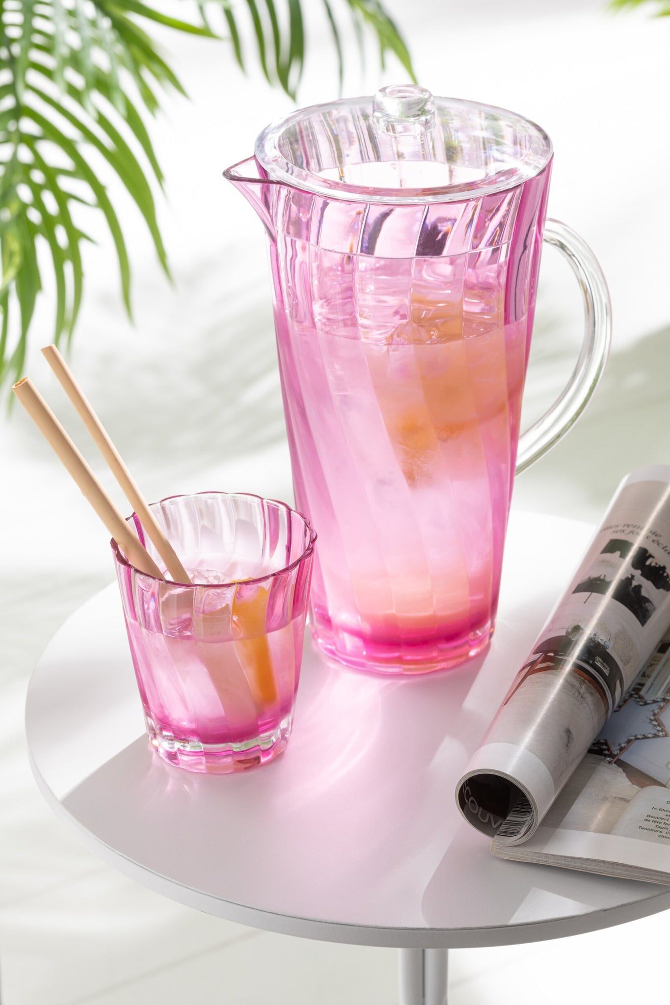 J-Line Waterglas Onbreekbaar Assorti - 4 Stuks