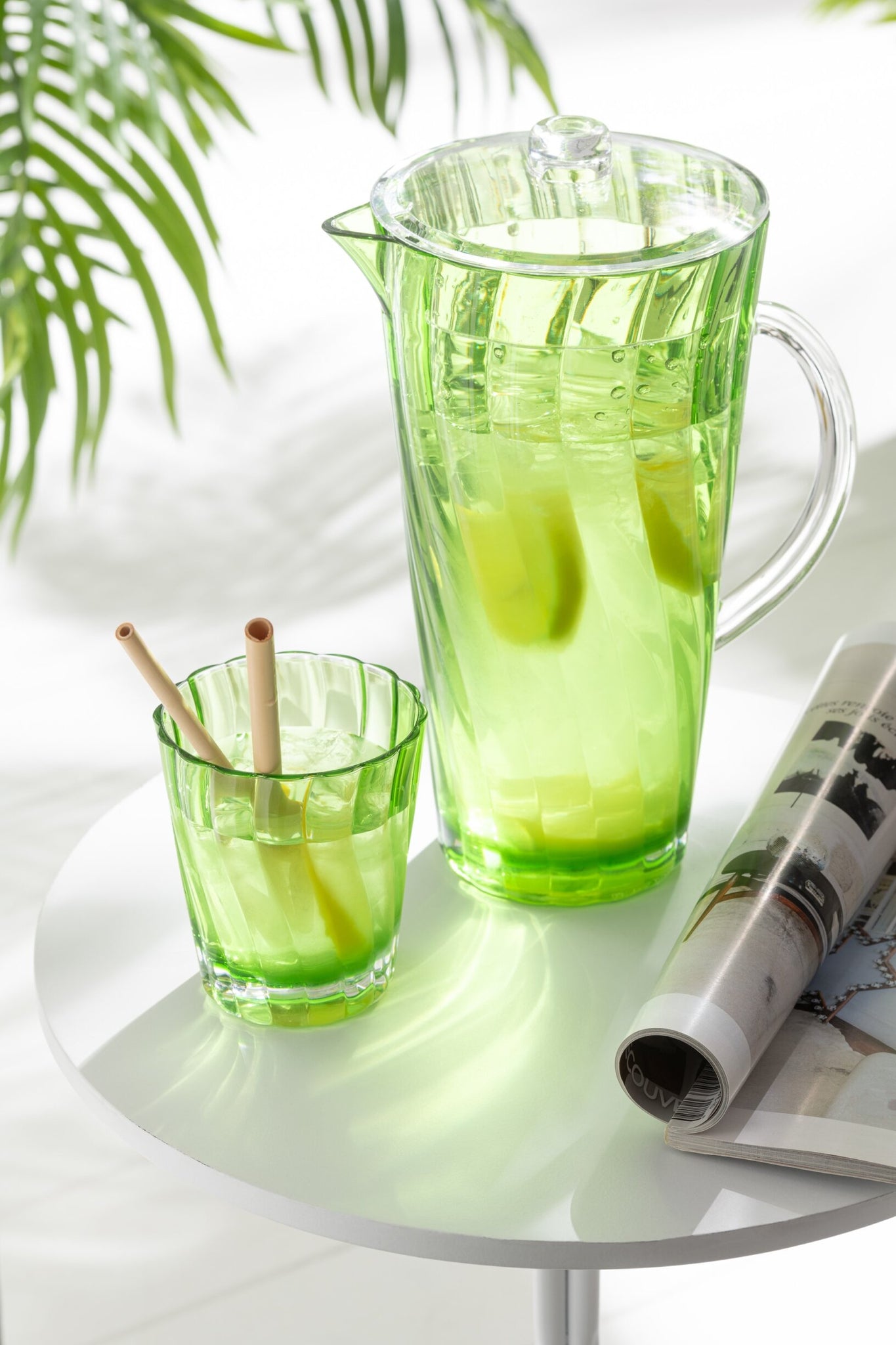 J-Line Waterglas Onbreekbaar Assorti - 4 Stuks