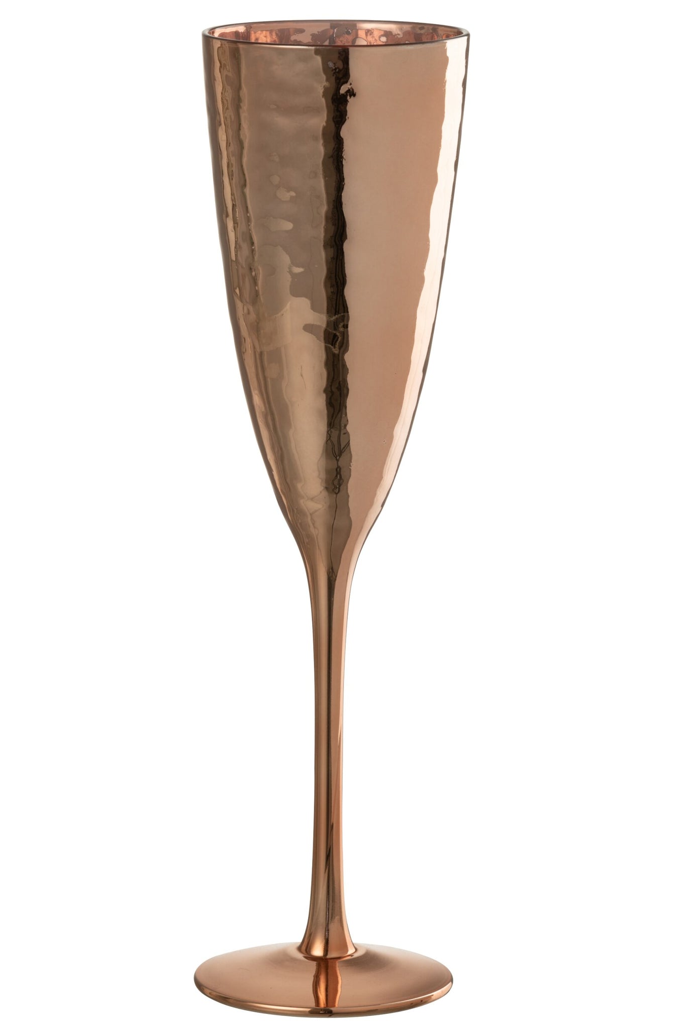 J-Line Champagne Glass Mirror Copper-Colored