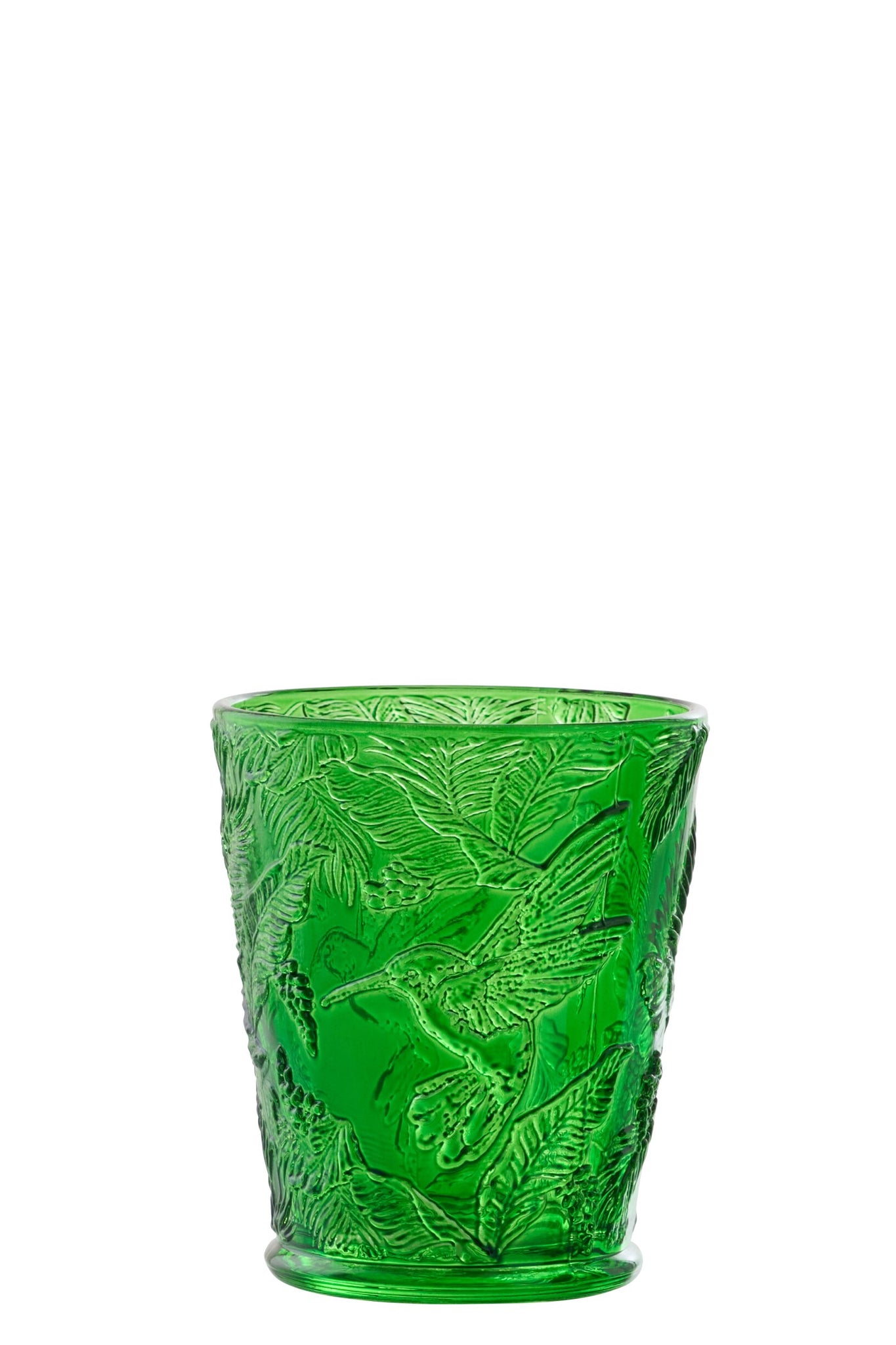 J-Line Waterglas Vogels Groen