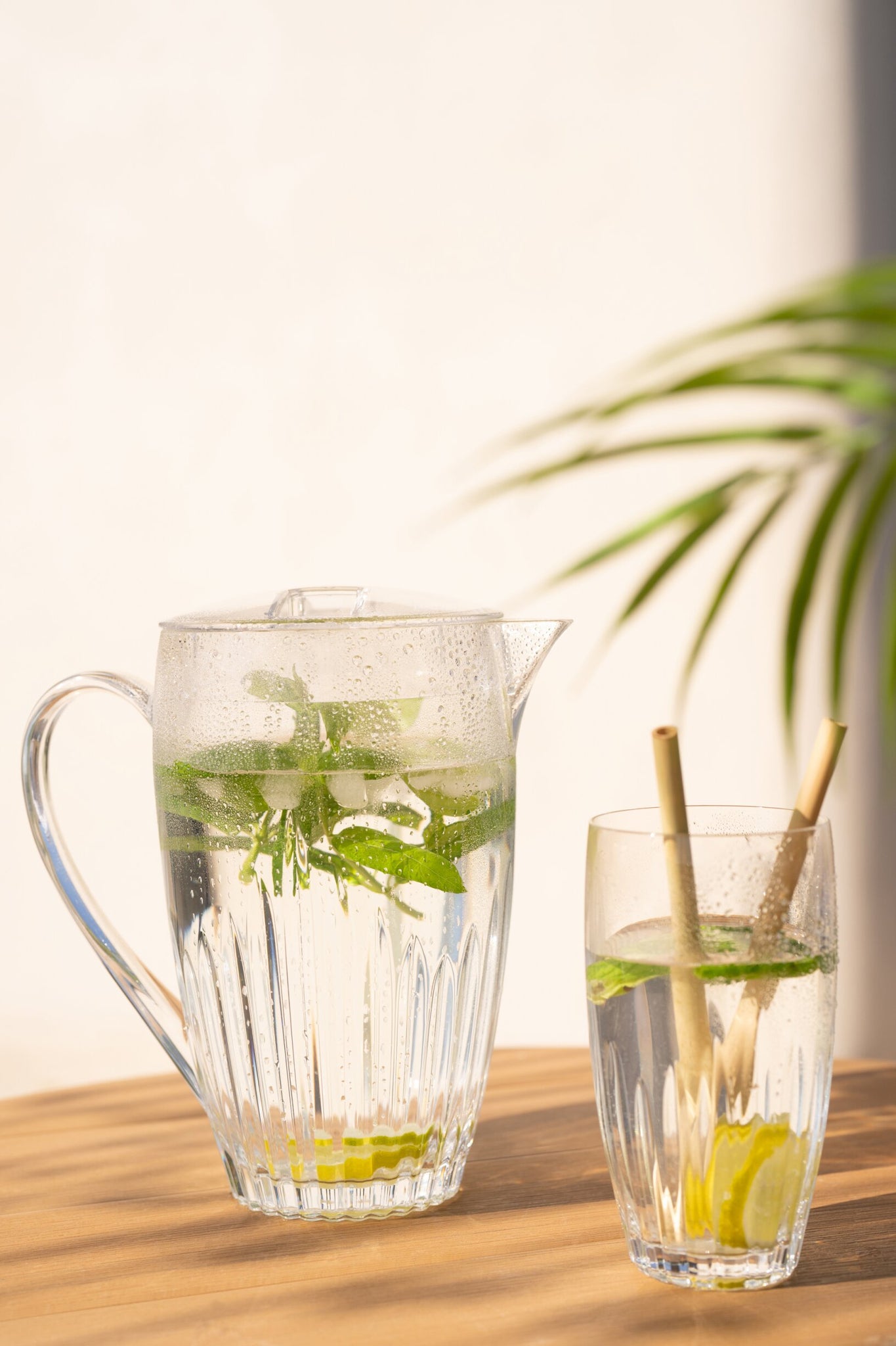 J-Line Cocktail Glass 68 Cl Acrylic Transparent - 4 Pieces