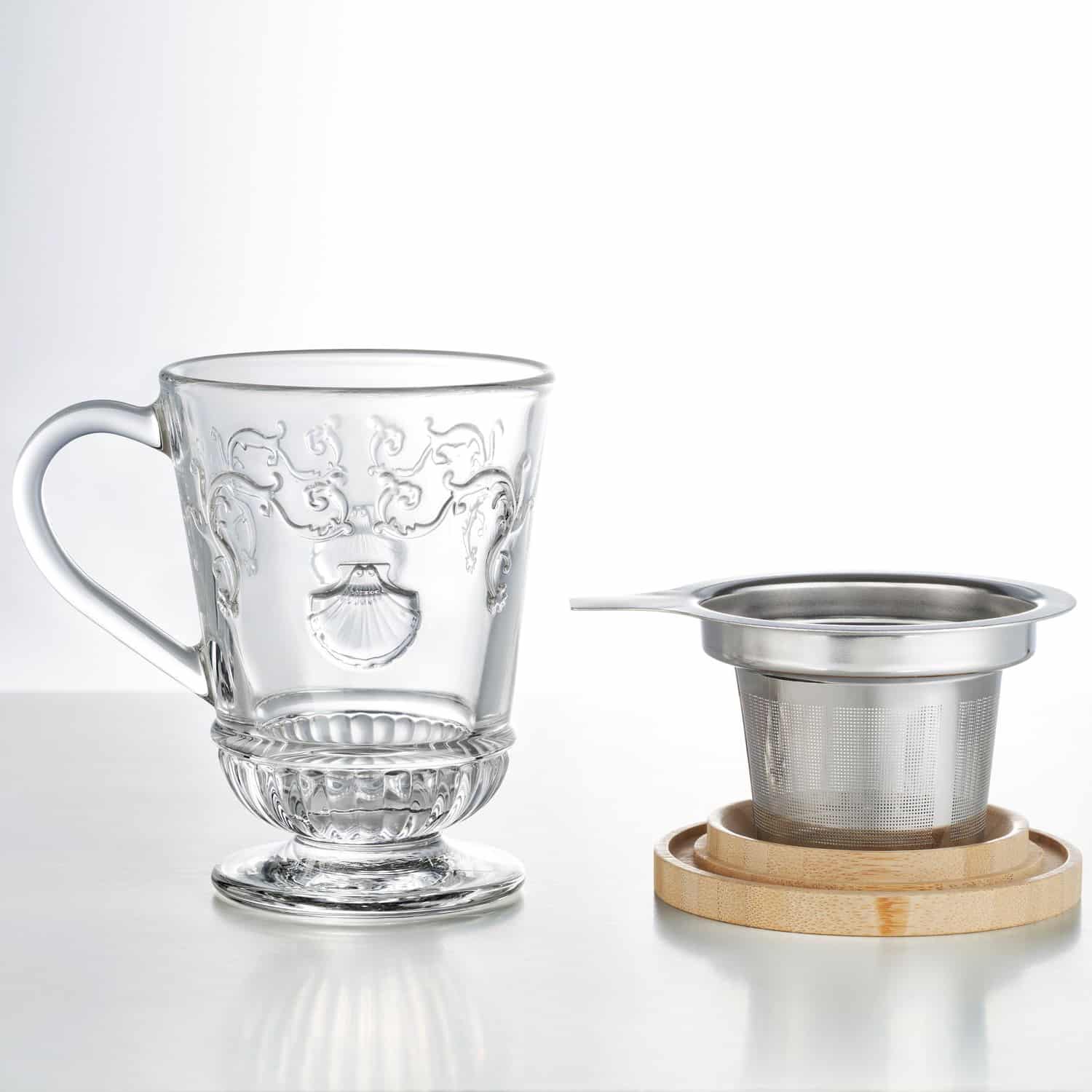 La Rochère Versailles Theeset 27,5 Cl 3 Dlg - Glazen.nl