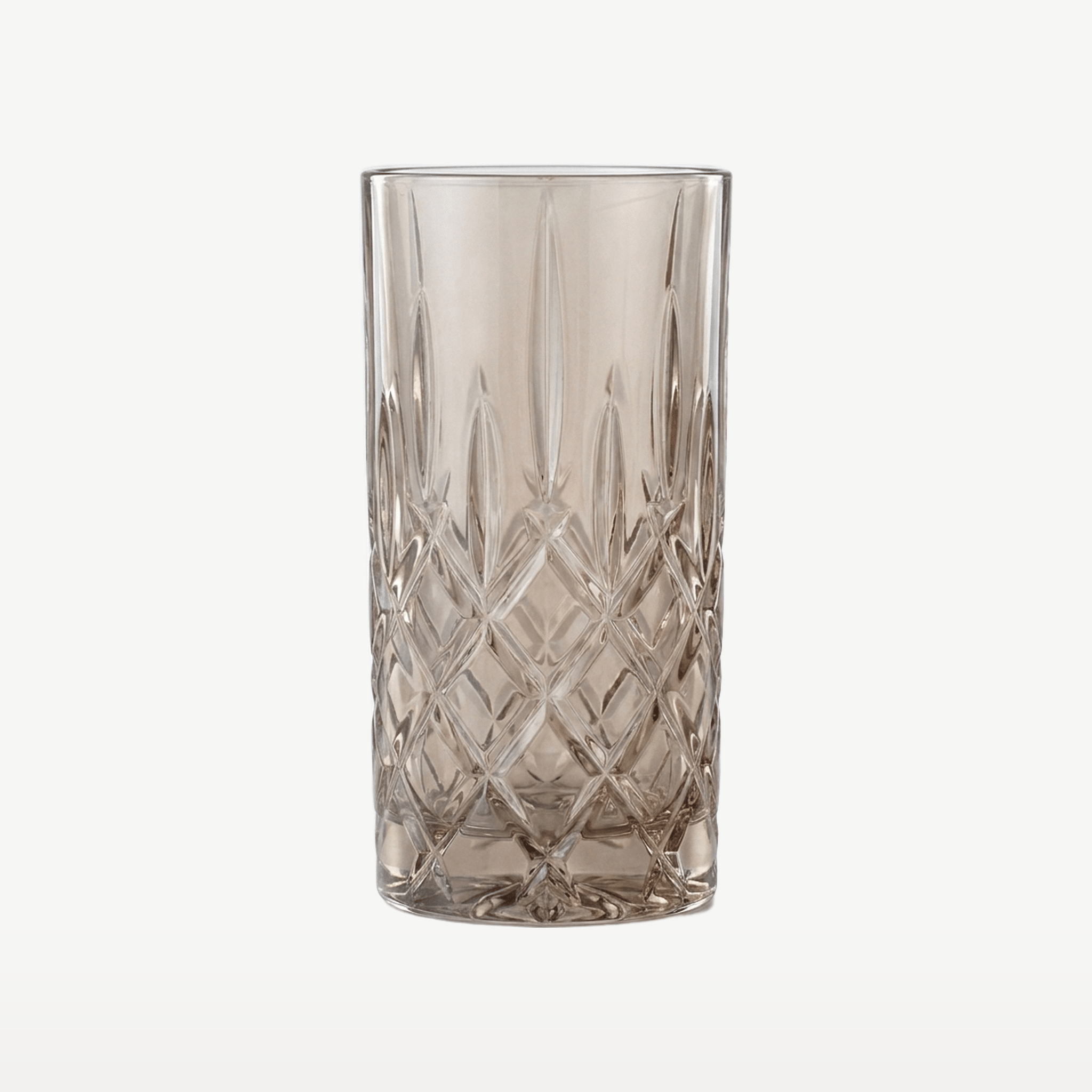 Nachtmann Noblesse Longdrinkglas 39,5 Cl Taupe - 2 Stuks - Glazen.nl