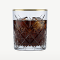 Pasabahce Timeless Tumbler 34,5 Cl Gouden Rand - 4 Stuks