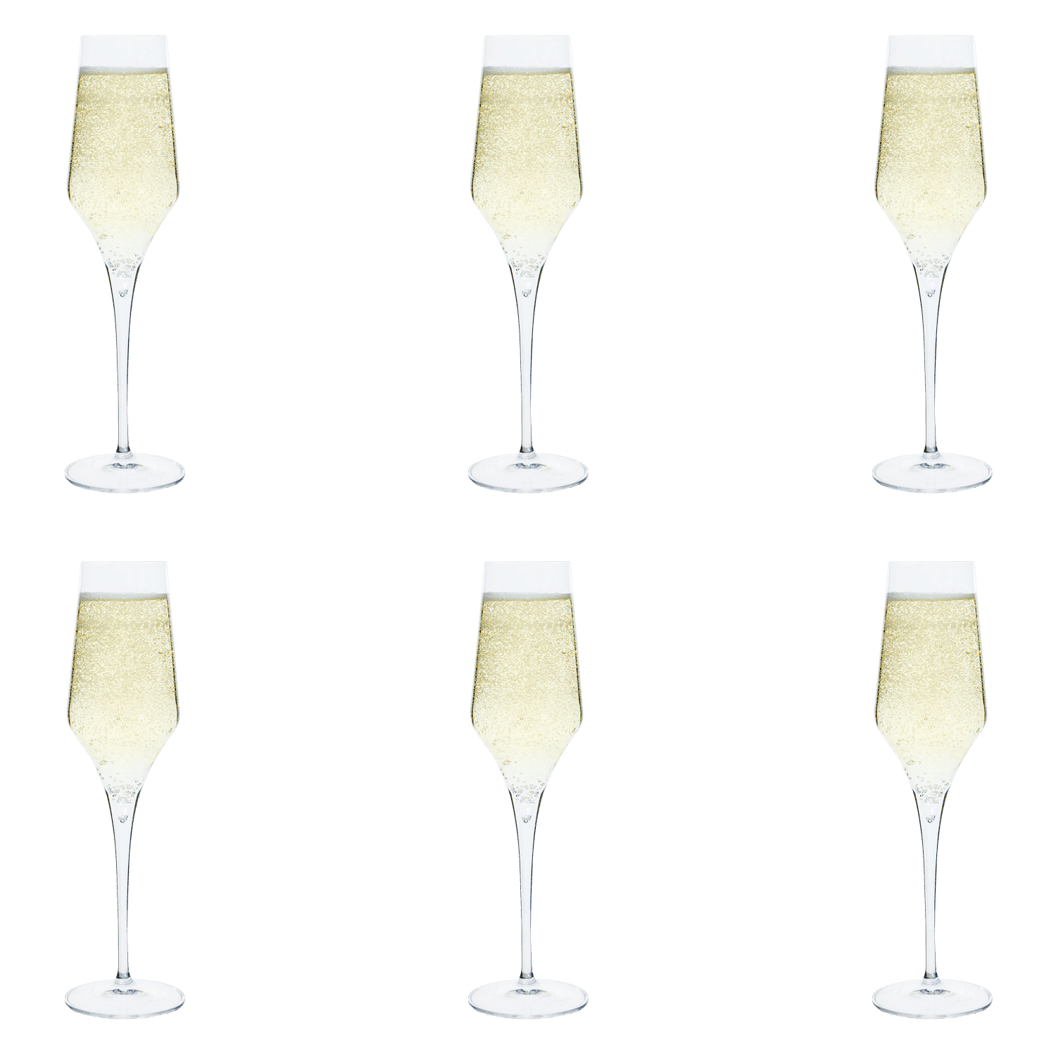 Luigi Bormioli Supremo Champagneglas / Flute 24 Cl - 6 Stuks - Glazen.nl