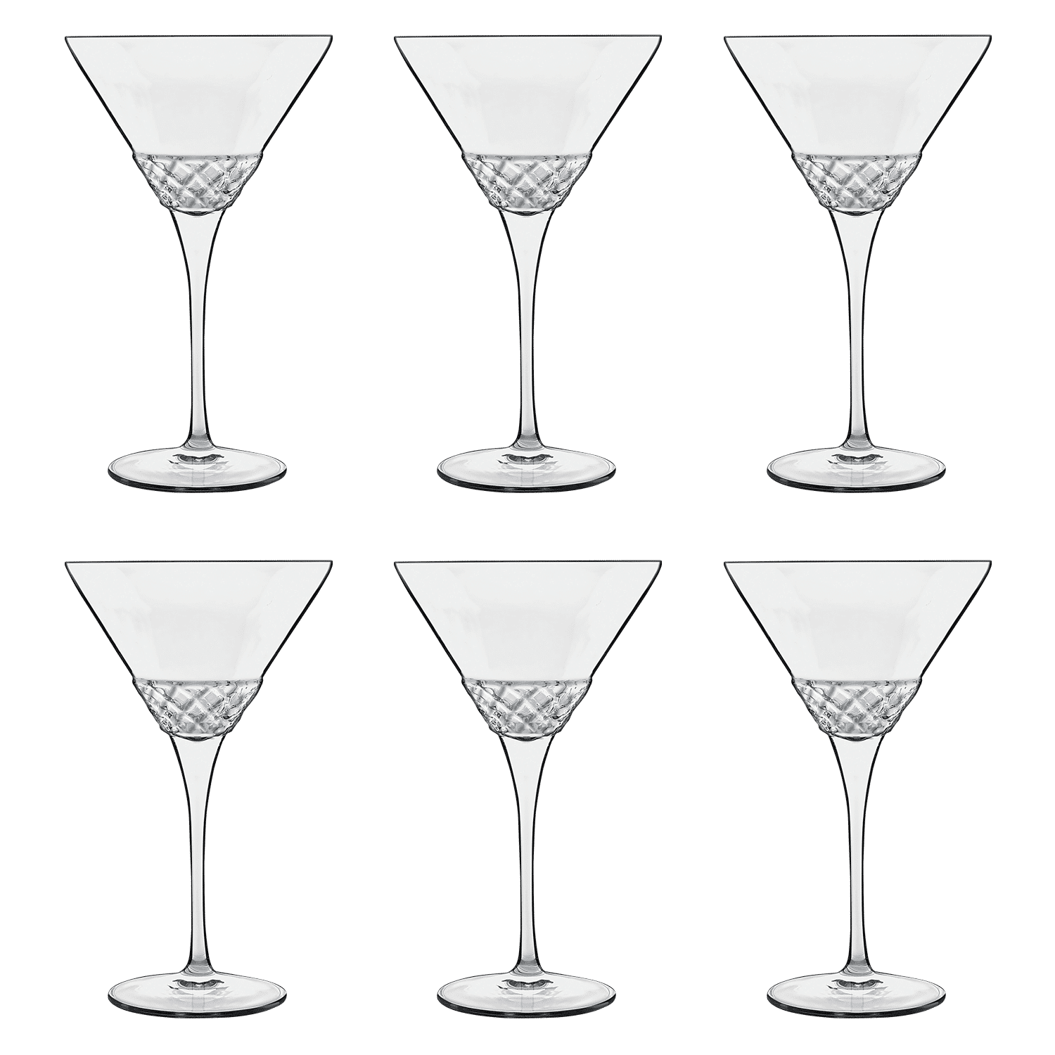 Luigi Bormioli Roma 1960 Martiniglas 22 Cl - 6 Stuks - Glazen.nl