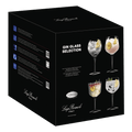 Luigi Bormioli Gin Glass Selection 4Pcs- Bach 60 Cl- Roma 80,5 Cl - Diamante 65 Cl - Mixology 80 Cl - 4 Pieces
