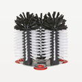 Bar Professional Aluminum Glass Brushes 5-Piece 18 cm