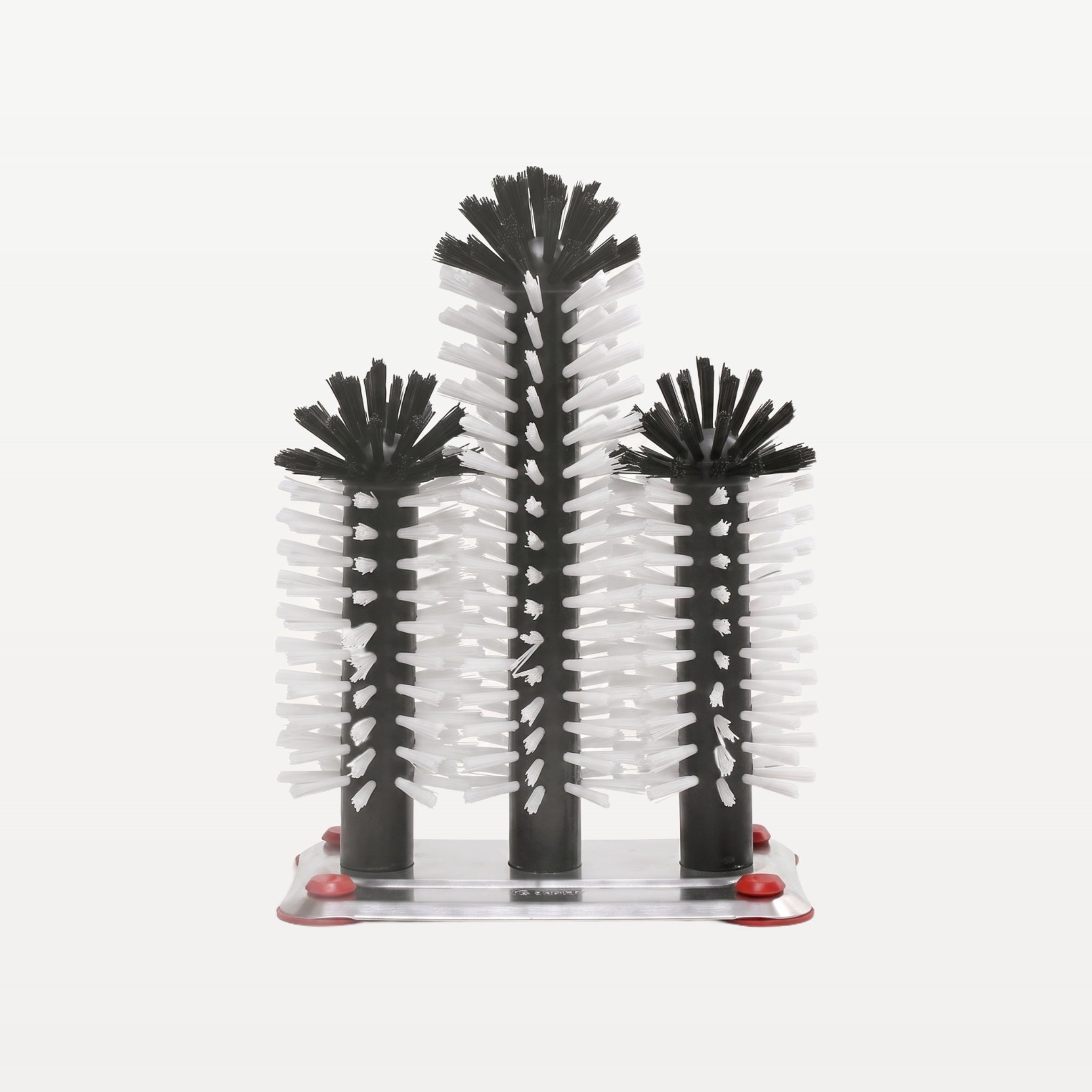 Bar Professional Glazenborstel Set Aluminium 18/25 cm