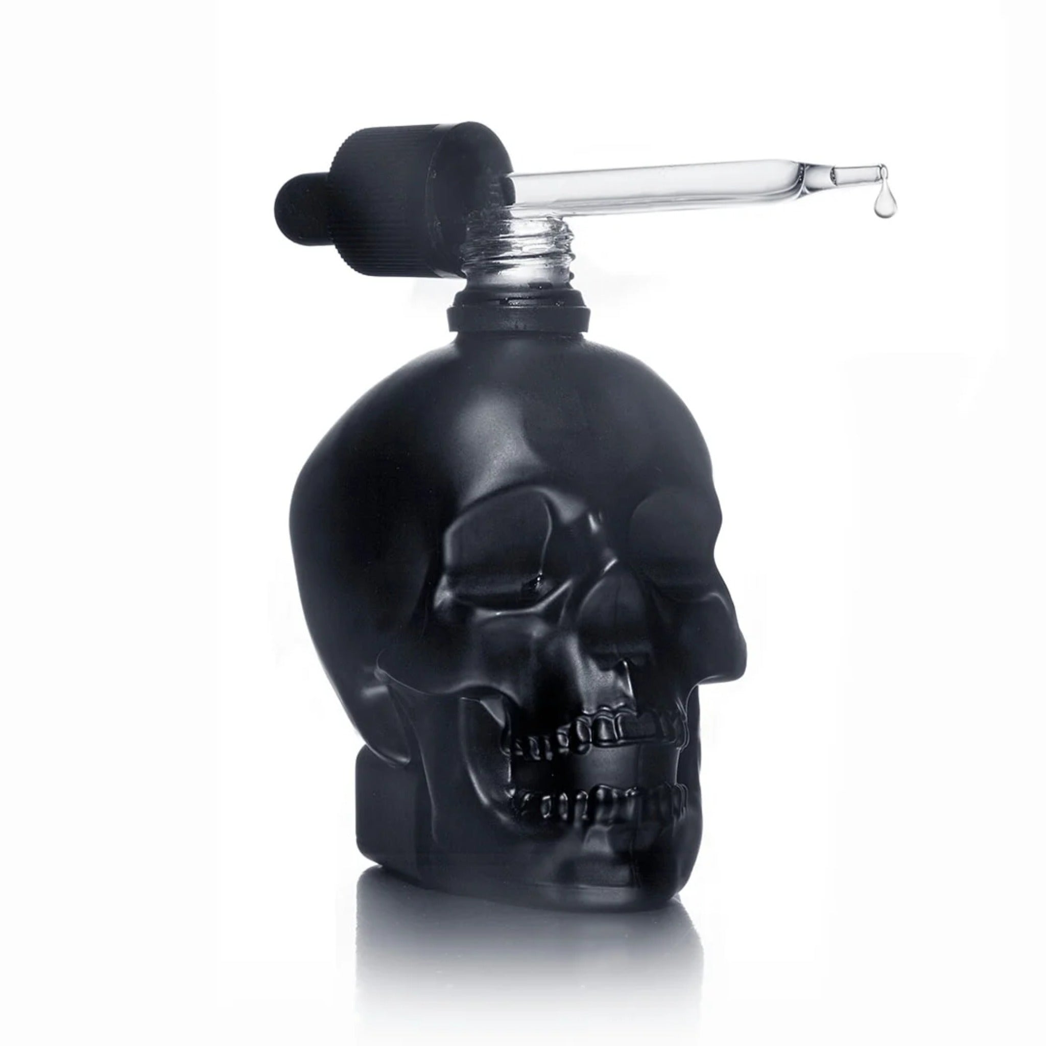 Bittersfles Skull met glazen pipet uit de dop