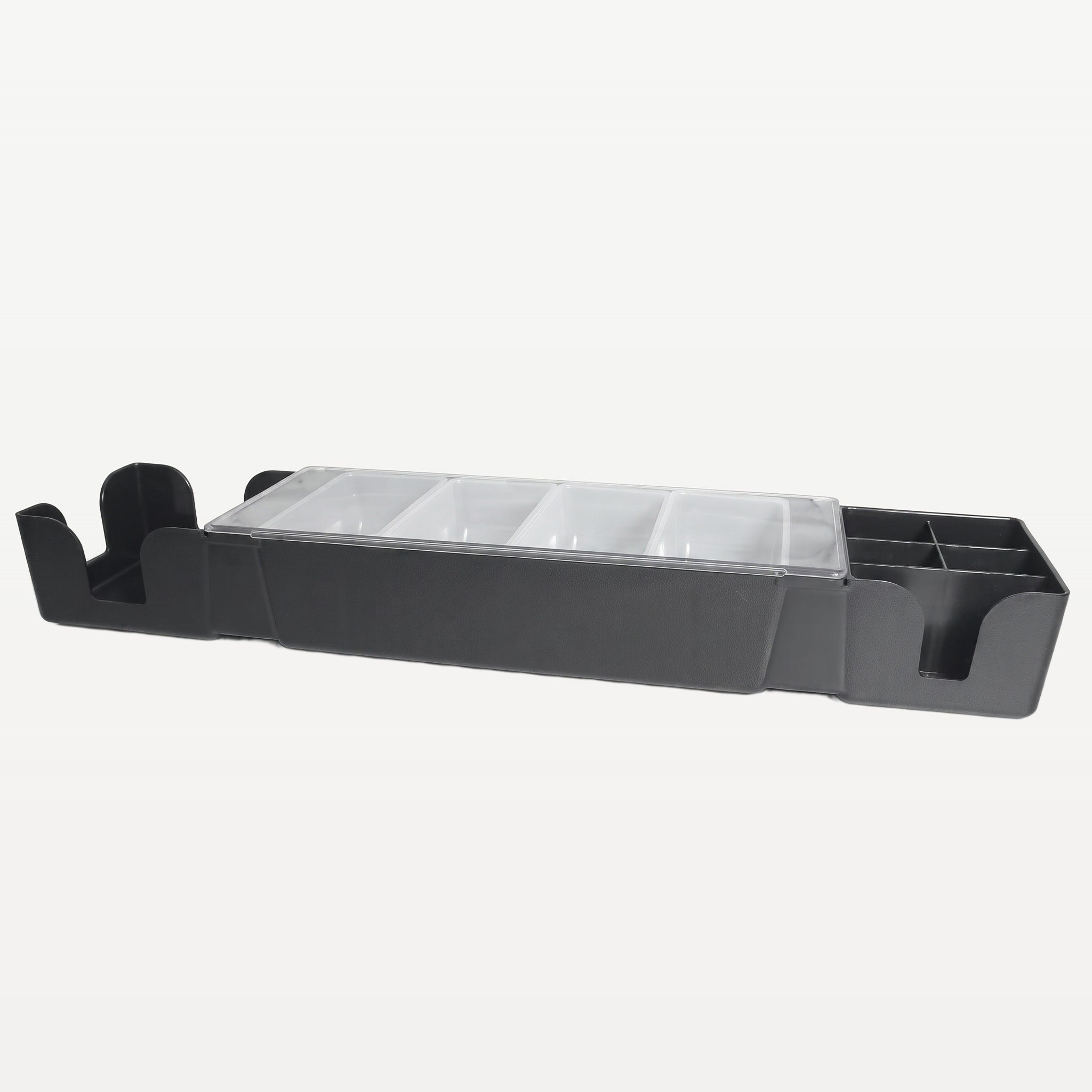 Bar Professional Barstation Condimentenhouder Zwart 6-Vaks