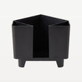 Bar Professional Triangle Bar Caddy Black 3-Compartment