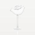 Bar Professional Bird Cocktail Glass 15 Cl