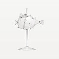 Bar Professional Fugu Cocktail Glass 25 Cl