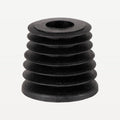 Bar Professional Gallon Kurk Geribbeld Zwart - 4 Stuks