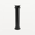 Bar Professional Freestanding Knock Box Black