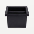 Bar Professional Built-In Knock Box Black