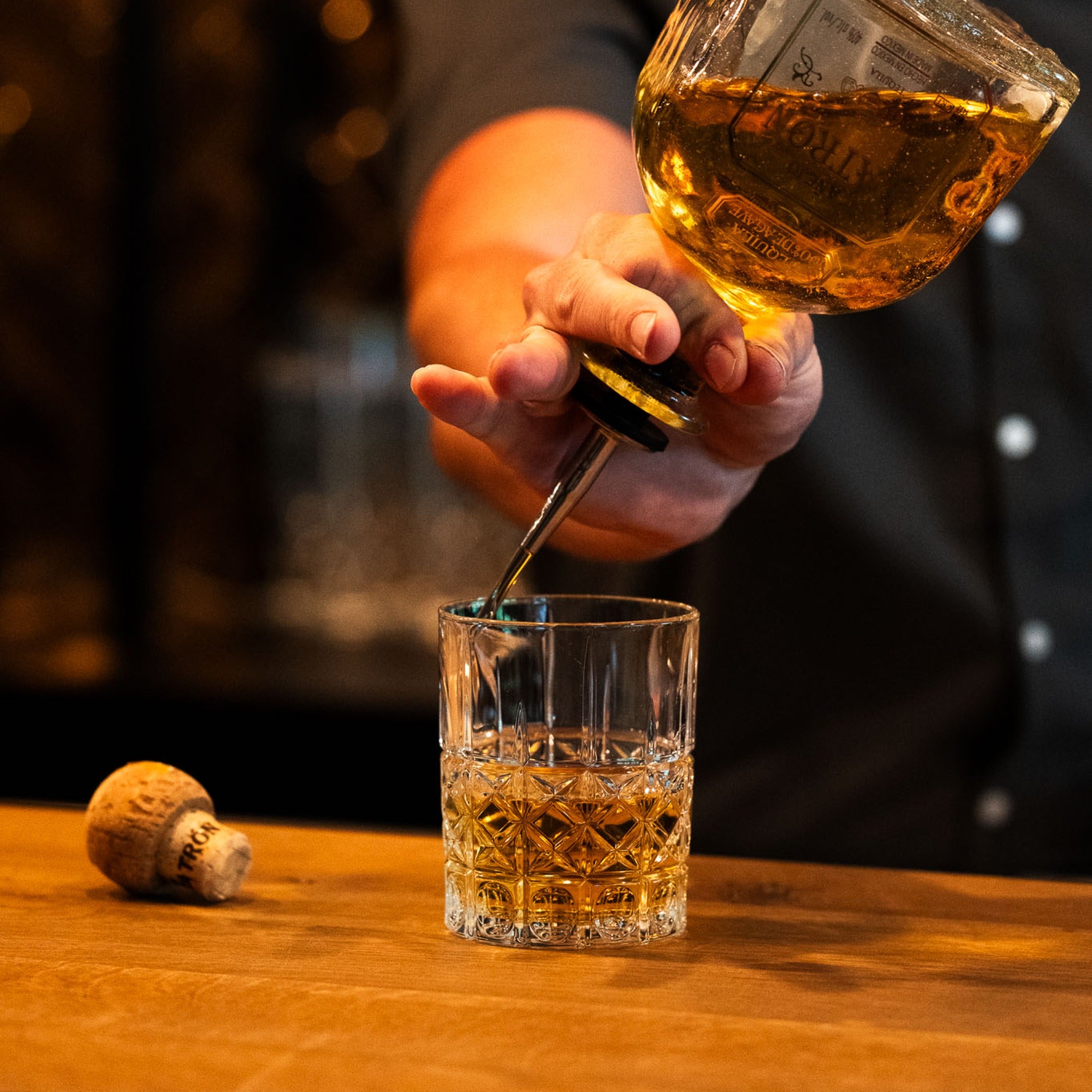Bar Professional Freeflow Schenktuit Extra Breed Zwart op fles