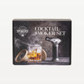 Bar Professional Speakeasy Cocktail Smoker Set Wood with Burner