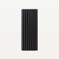 Bar Professional Reusable Straw Black 14 Cm
