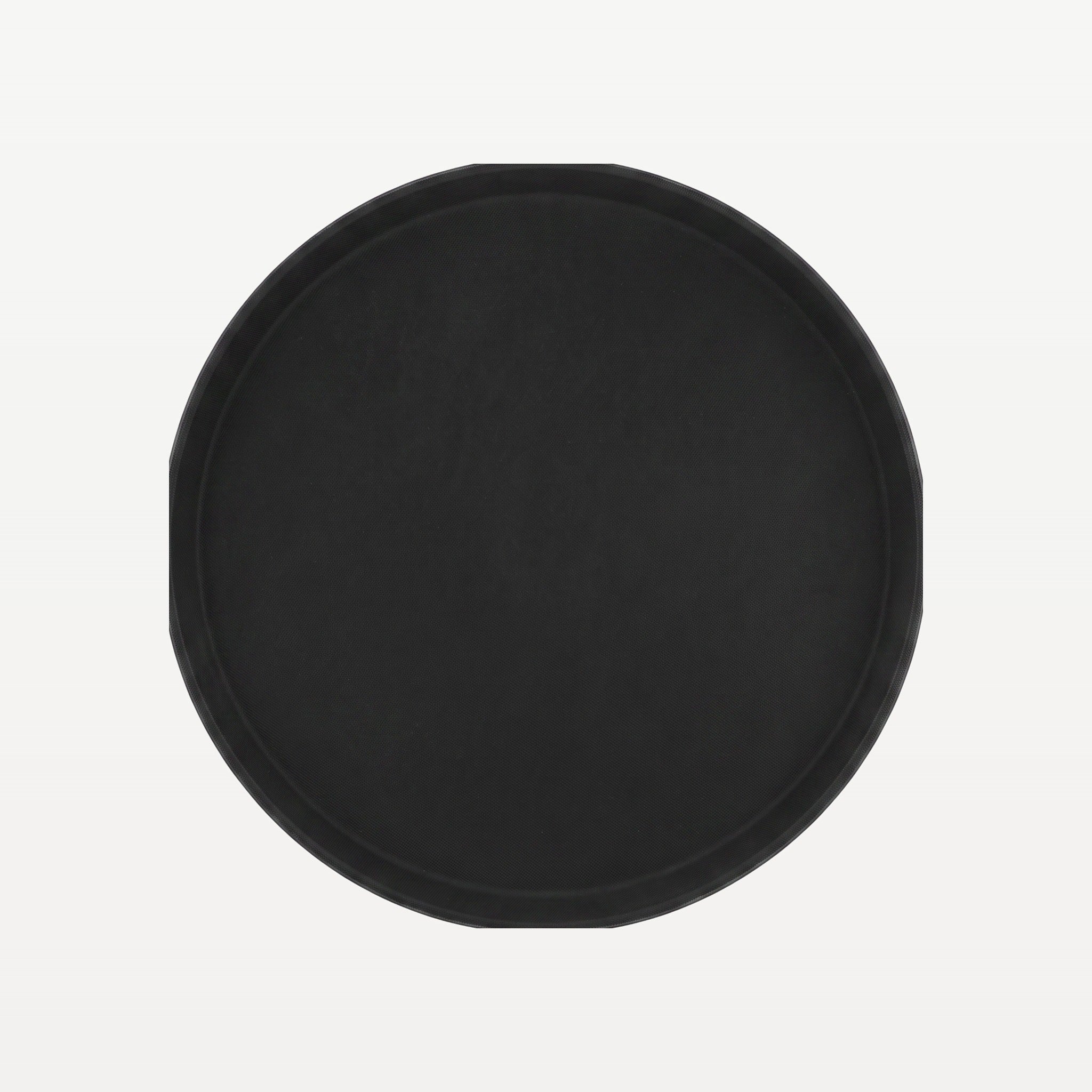 Bar Professional Dienblad Antislip Rond Zwart 27 Cm
