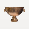 Bar Professional Vintage Copper Champagne Bowl 47 Cm