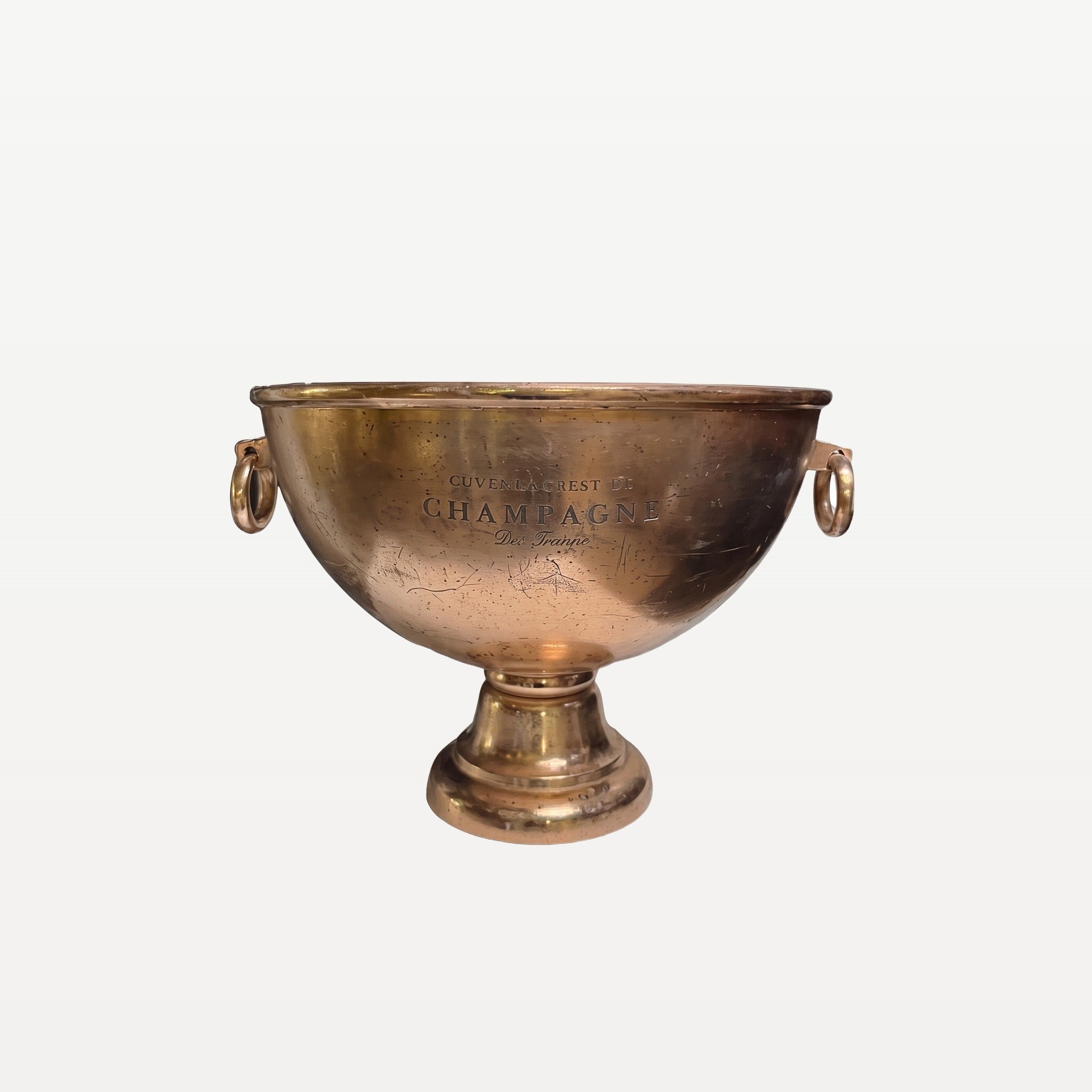 Bar Professional Champagne Bowl Vintage Koper 47 cm