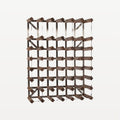 Bar Professional Wine Rack 42 Bottles Dark Oak