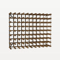 Bar Professional Wine Rack 90 Bottles Dark Oak