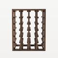 Bar Professional Furu Wine Rack 24 Bottles Dark Brown