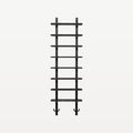 Bar Professional Wall-Mounted Wine Rack 18 Bottles Metal