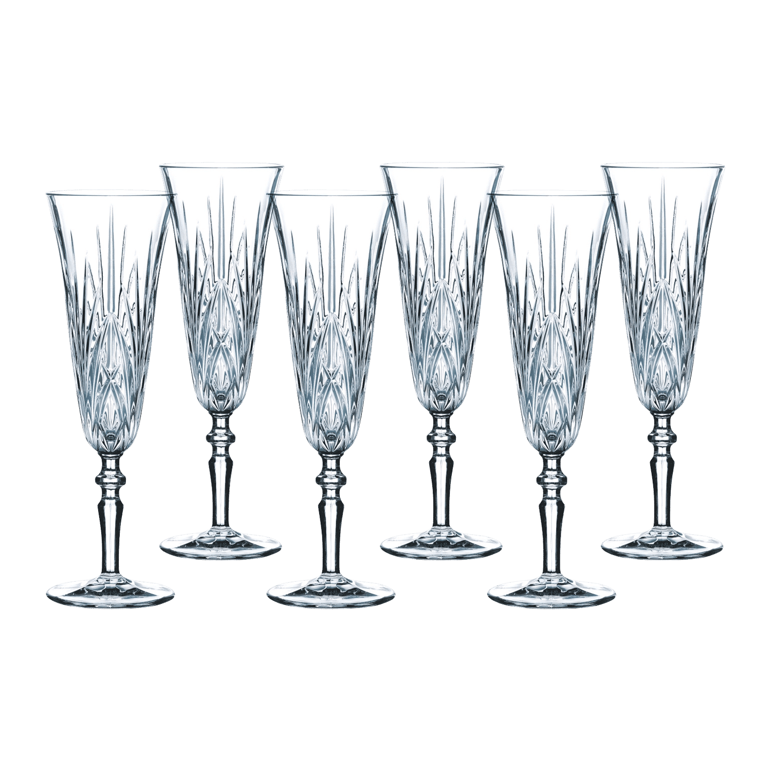 Nachtmann Palais Champagneglas / Flute 14 Cl - 24 Stuks - Glazen.nl