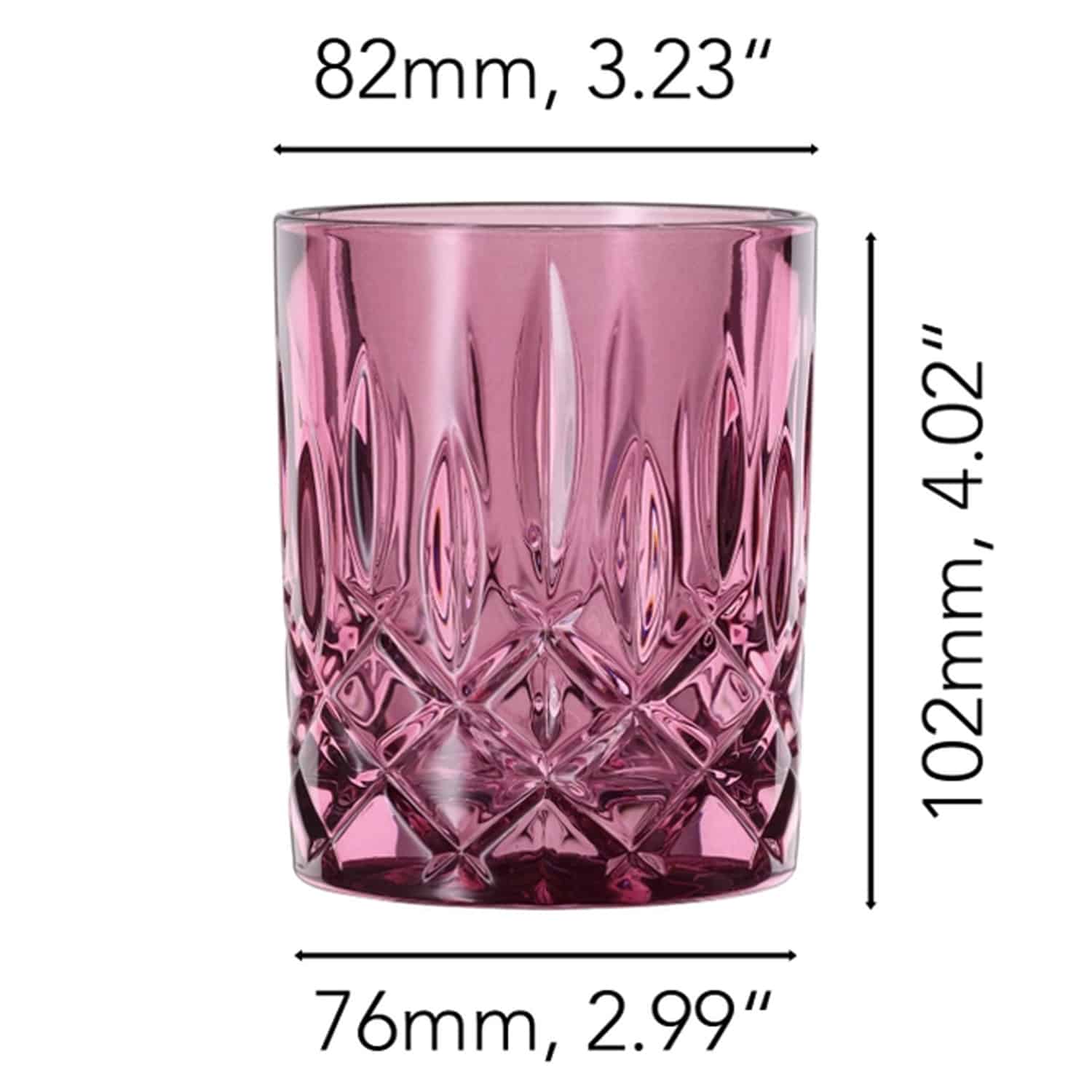 Nachtmann Noblesse Tumbler 29,5 Cl Paars - 2 Stuks - Glazen.nl