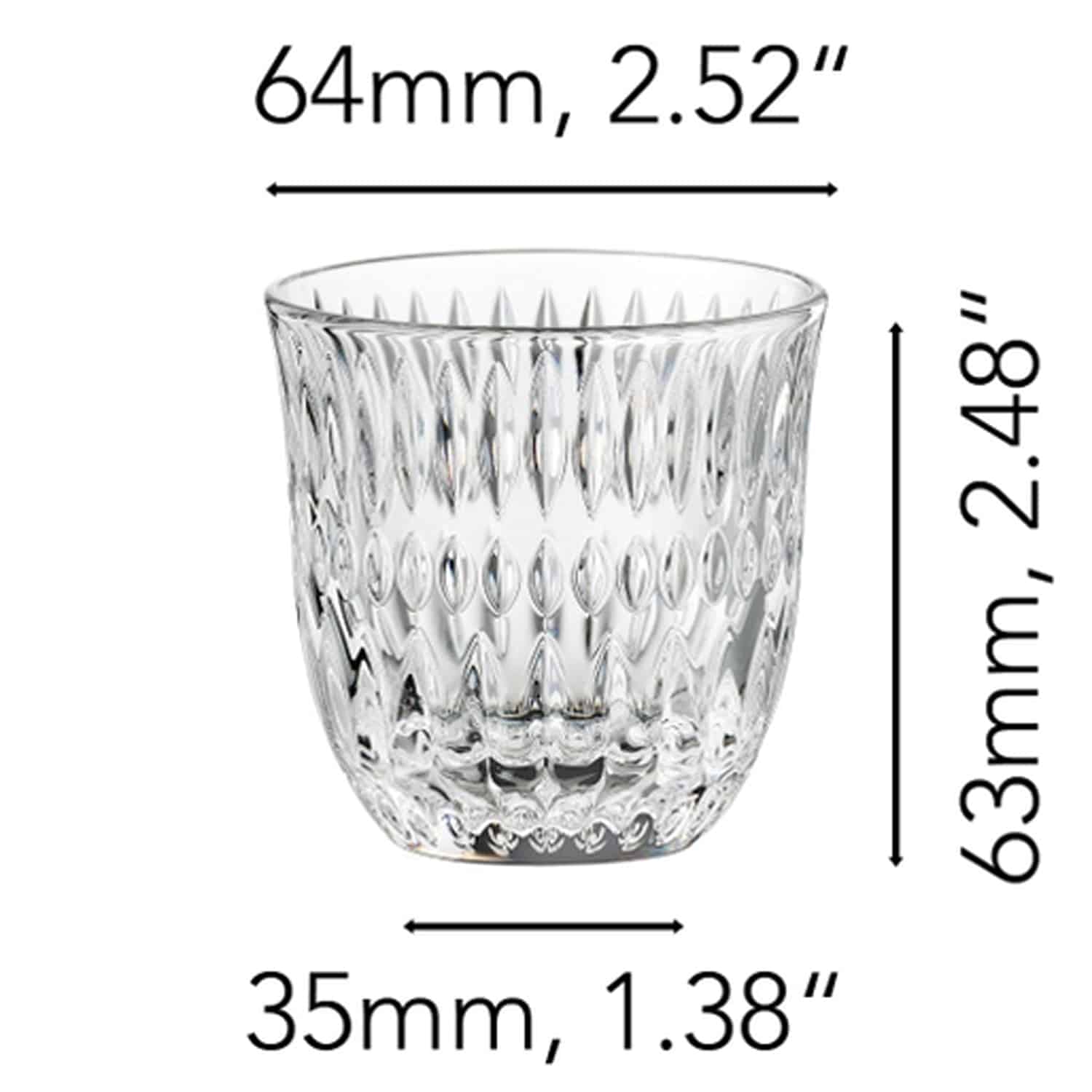 Nachtmann Ethno Barista Espressoglas 9 Cl - 12 Stuks - Glazen.nl