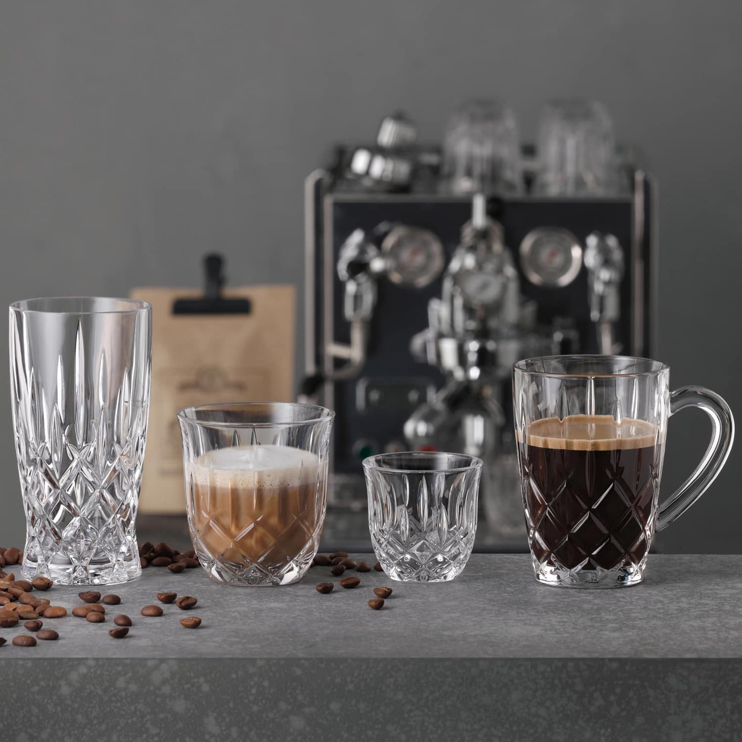 Nachtmann Noblesse Barista Cappuccinoglas 23,5 Cl - 2 Stuks - Glazen.nl