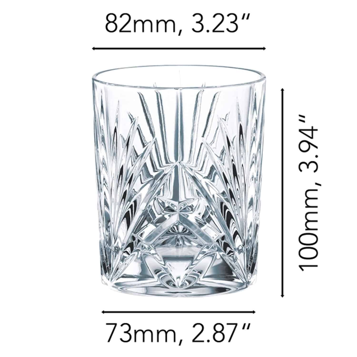 Nachtmann Palais Tumbler 28,8 Cl - 24 Stuks - Glazen.nl