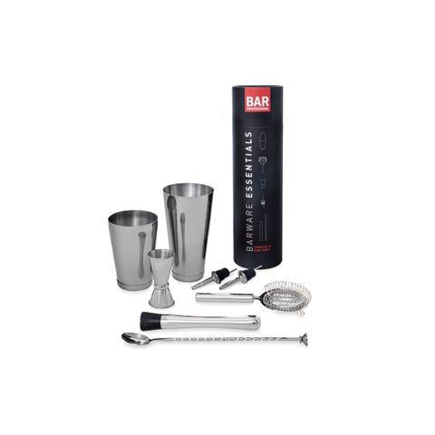 Bar Professional Barkit RVS cocktailset in koker