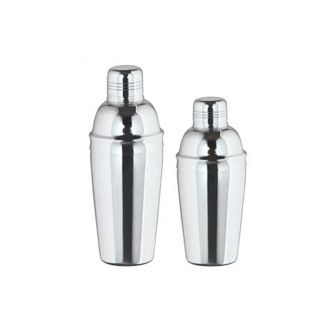 Cocktailshaker 500 ml geopend met zeef