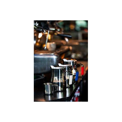 Espresso melkkan RVS 10 cl detail