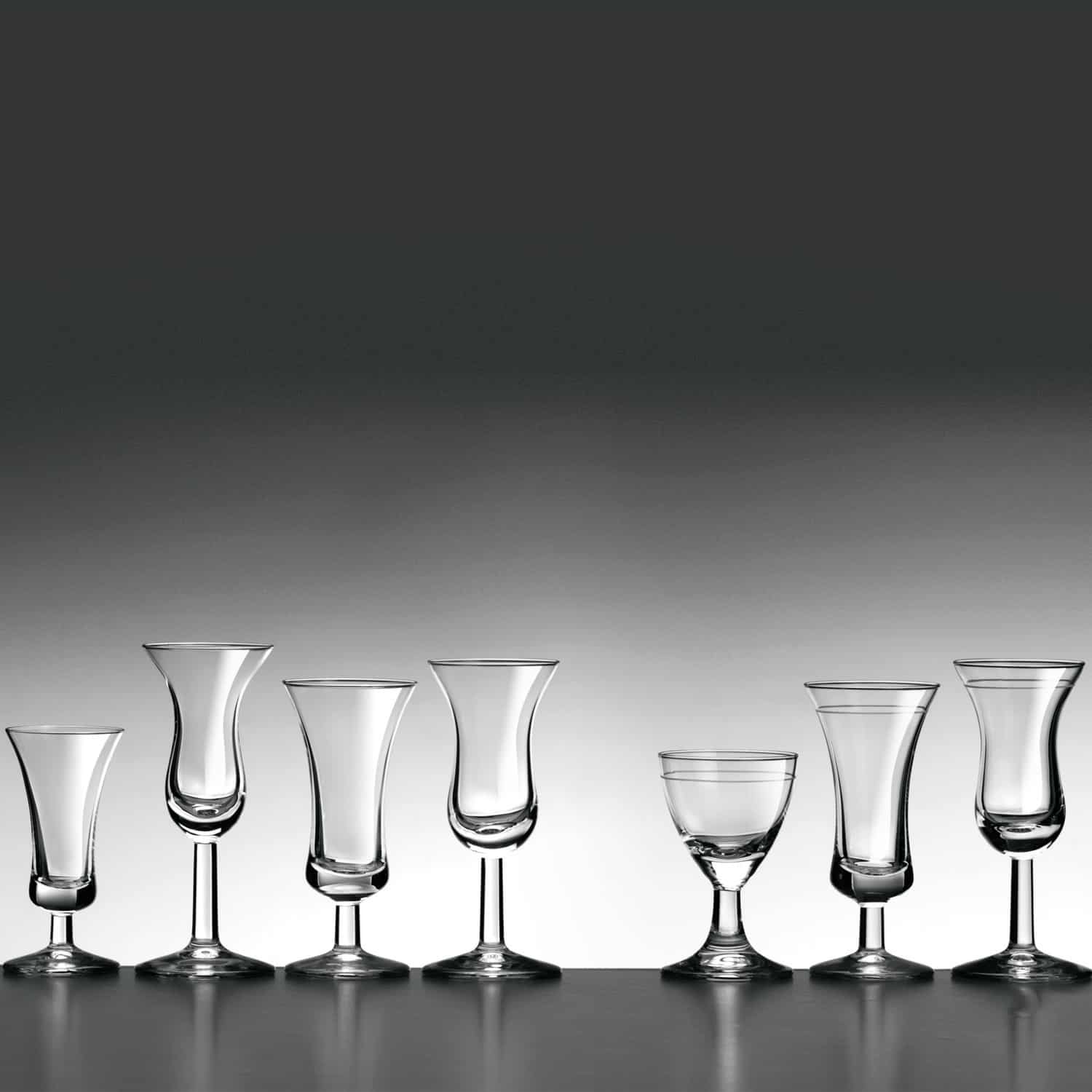 Royal Leerdam Intermezzo Borrelglas 5 Cl Oudhollandse Roemer Met Maatstreep - 12 Stuks - Glazen.nl