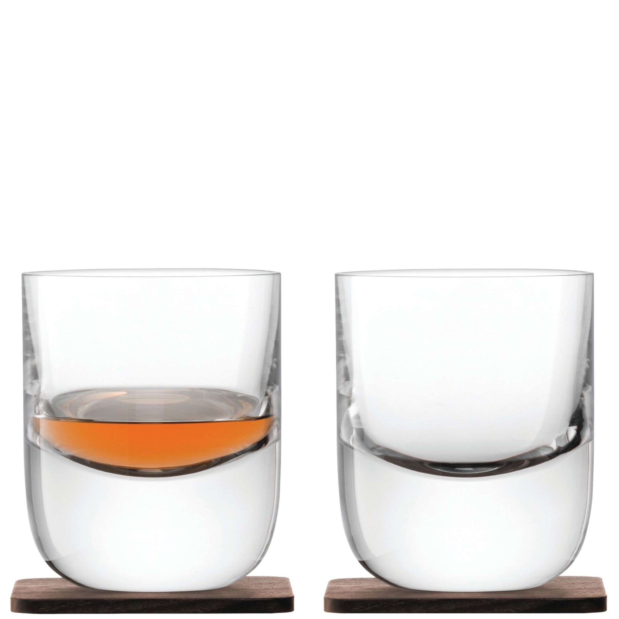 L.S.A. Whisky Tumbler 27 Cl met Onderzetter - 2 Stuks