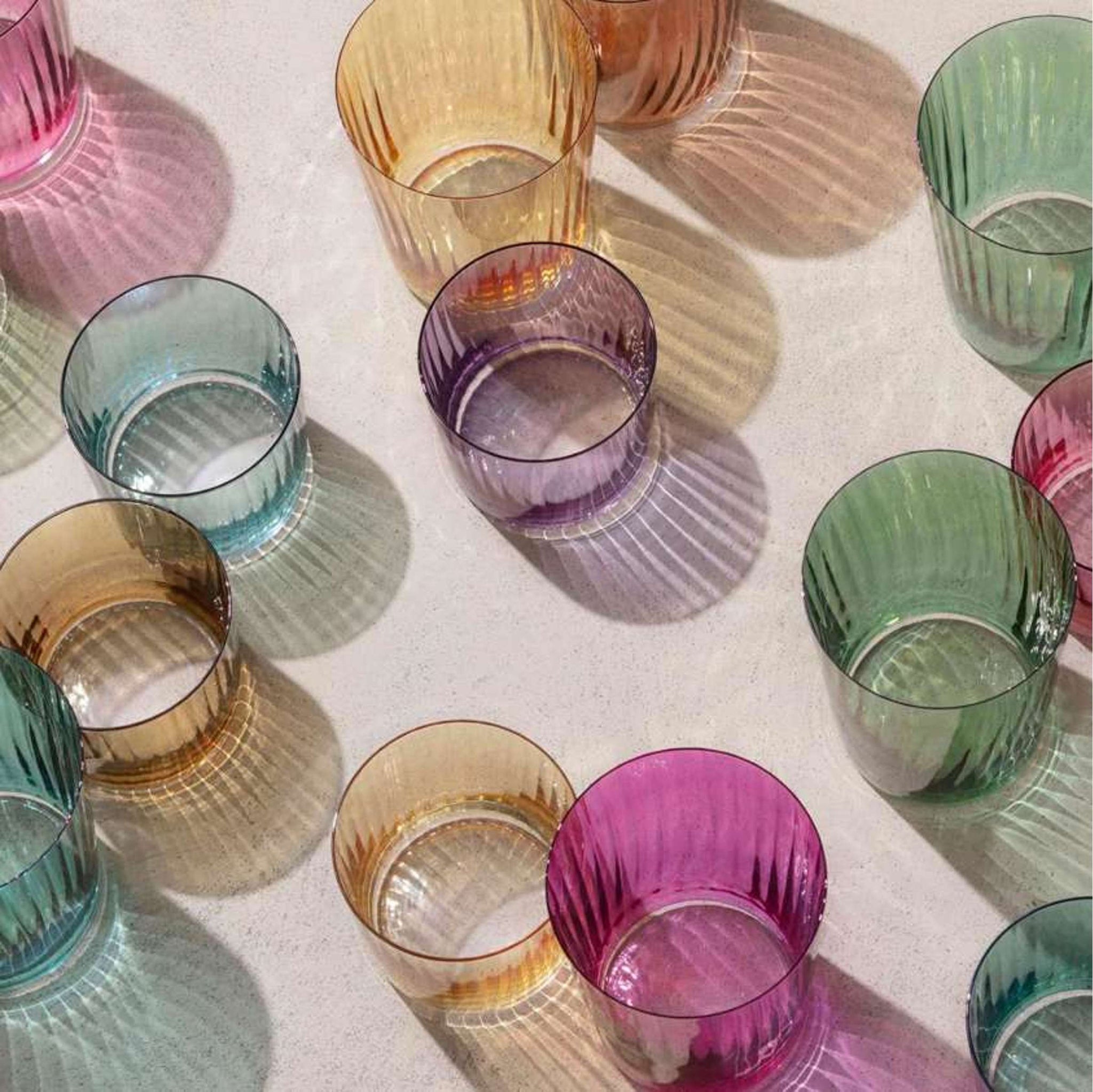 L.S.A. Gems Tumbler 56 Cl Assorti Roze - 4 Stuks
