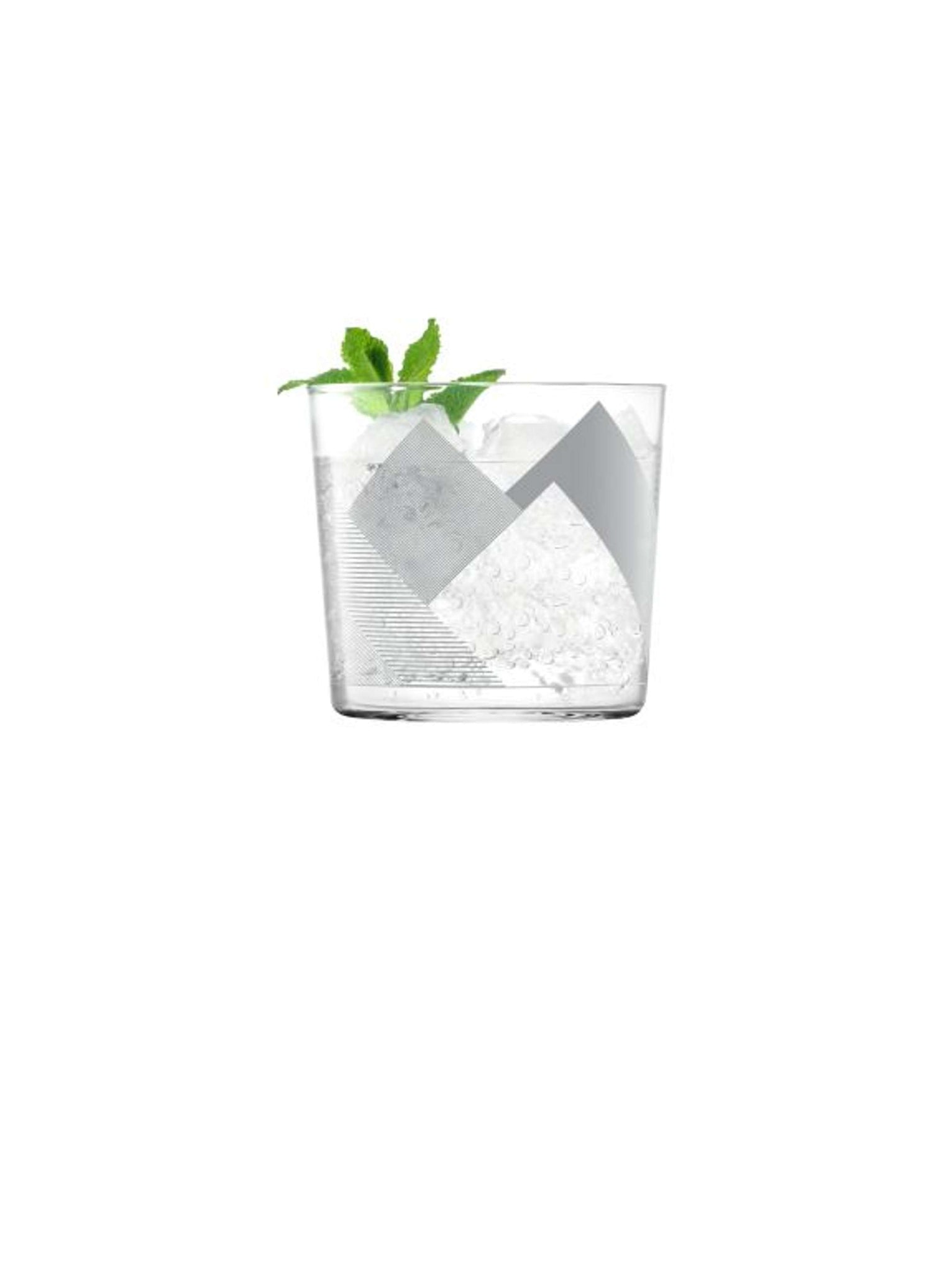 L.S.A. Peaks Tumbler 31 Cl Grijs - 4 Stuks