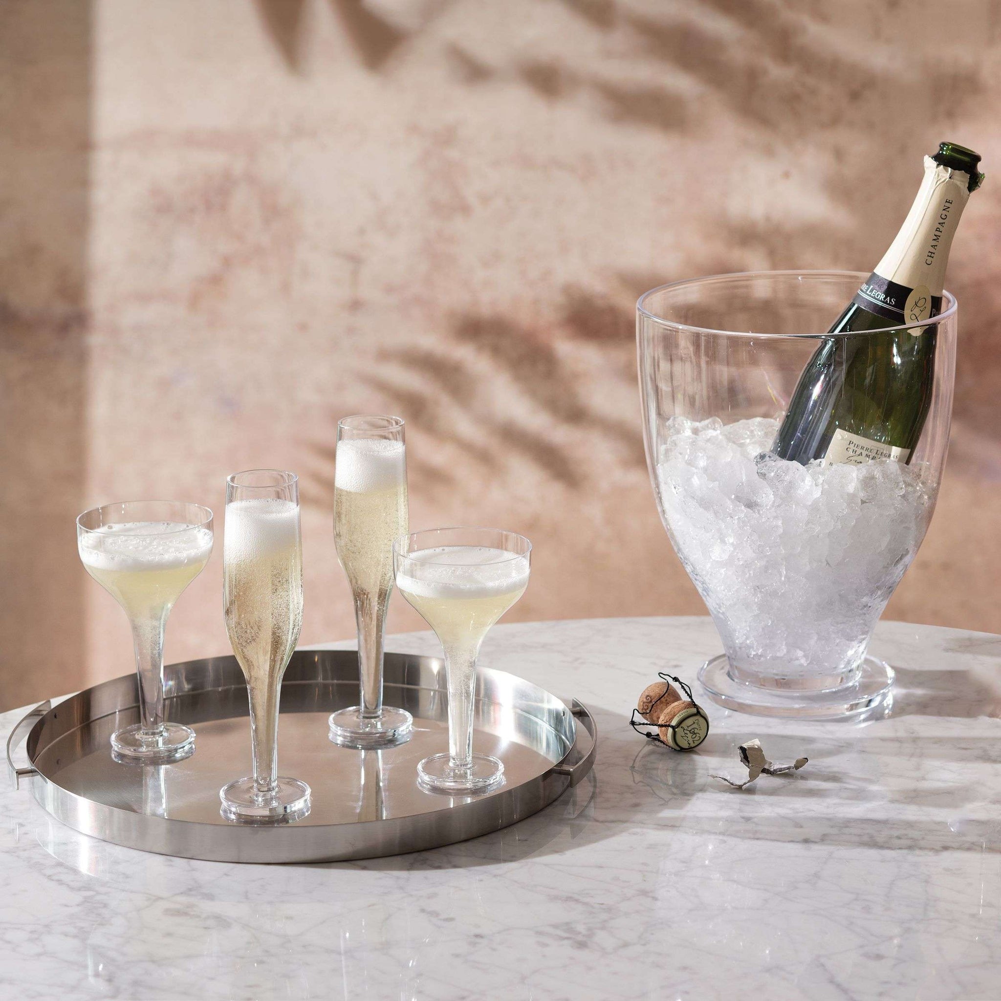 L.S.A. Epoque Champagneglas 17 Cl - 2 Stuks