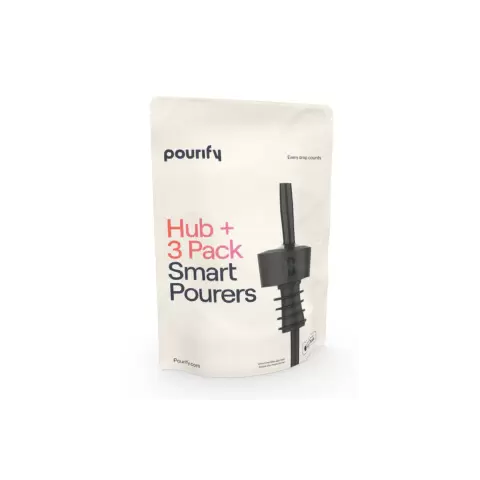 Bar Professional Pourify Hub met 3 Smart Schenktuiten