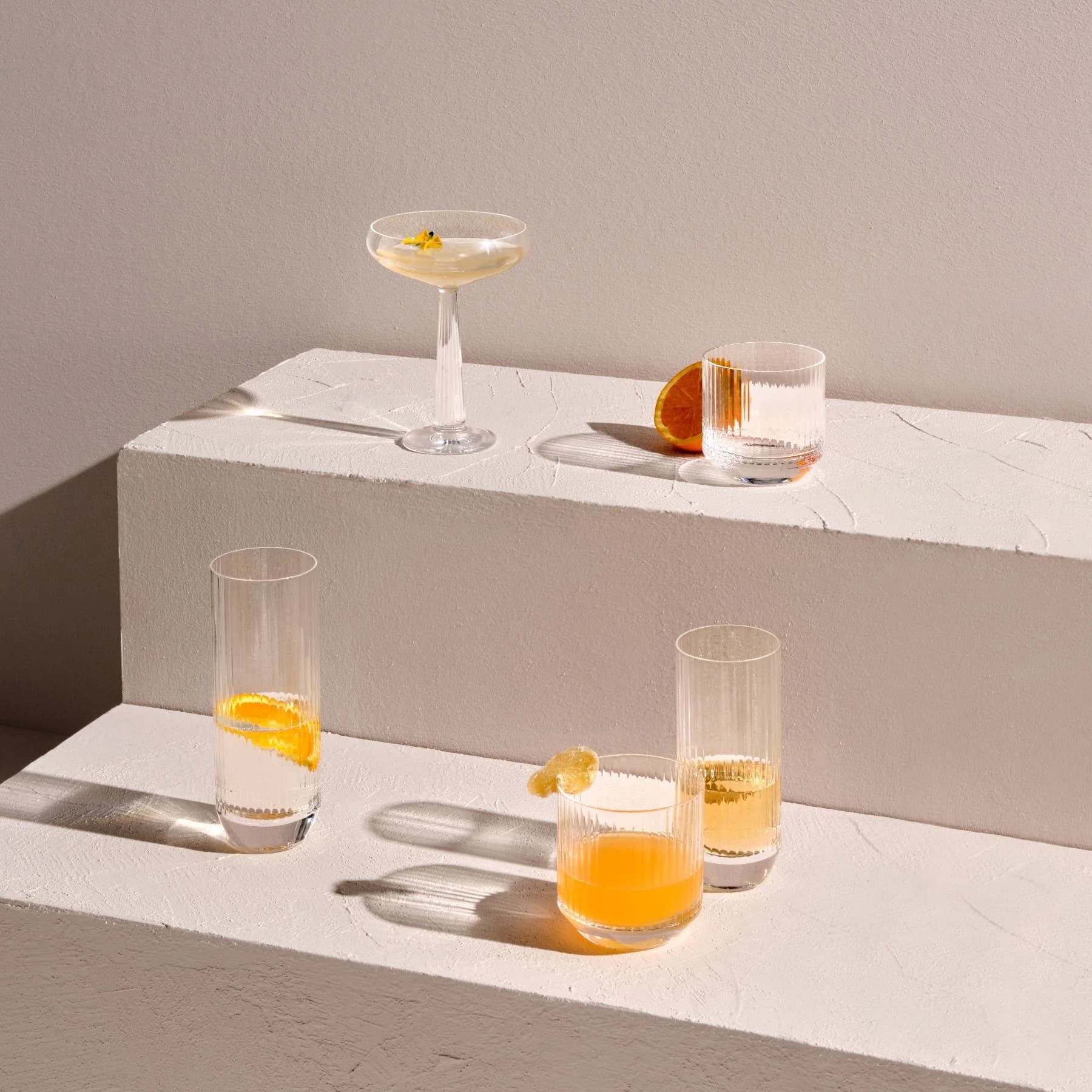 Nude Glass Big Top Champagneglas / Coupe 23,5 Cl - 6 Stuks - Glazen.nl