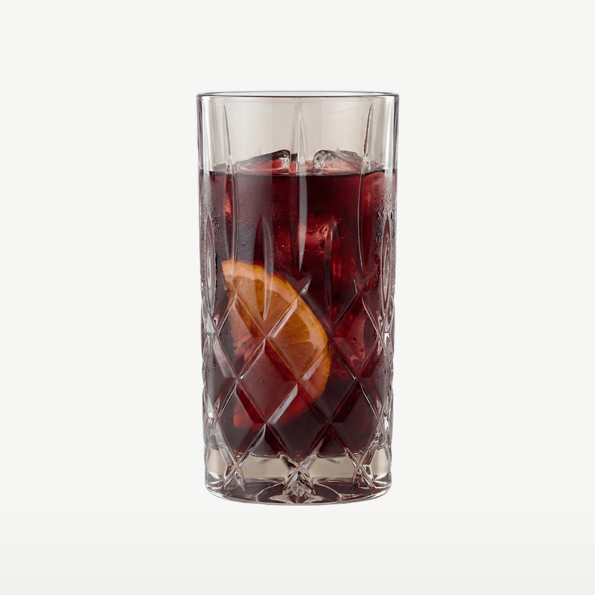 Nachtmann Noblesse Longdrinkglas 39,5 Cl Taupe - 2 Stuks - Glazen.nl